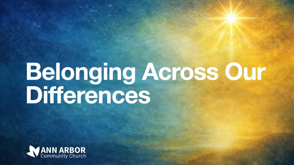 Learning to Belong to One Another sermon image